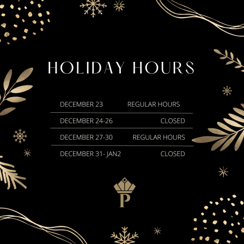Dec 13 - Holiday Hours
